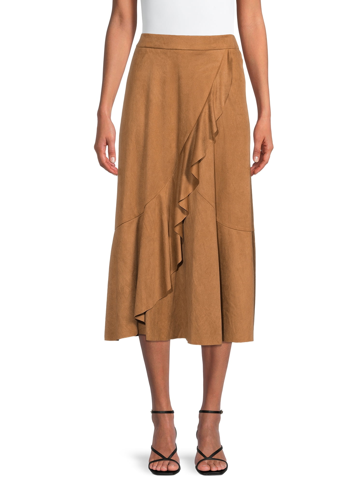 Walmart faux suede clearance skirt