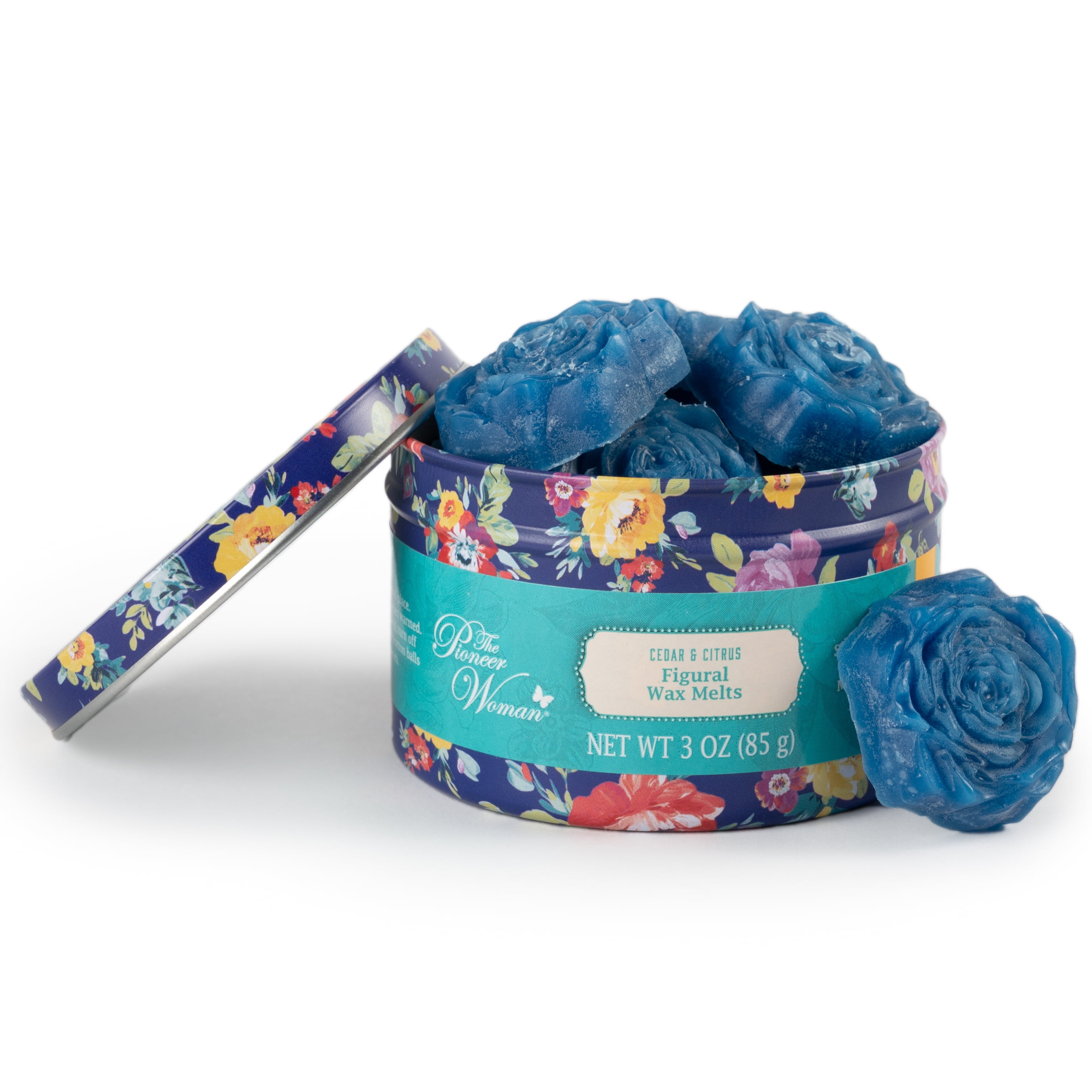 The Pioneer Woman Figural Wax Melts, Cedar & Citrus, 10 Count