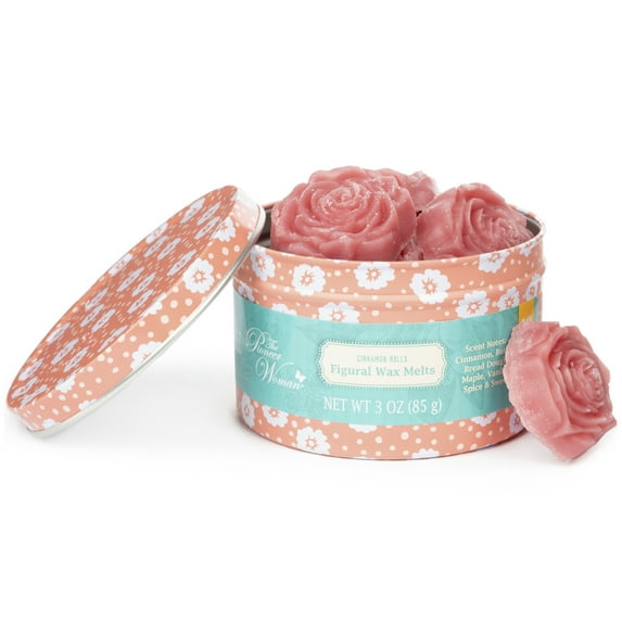 The Pioneer Woman Figural Wax Melts, Cinnamon Rolls, 10 Count