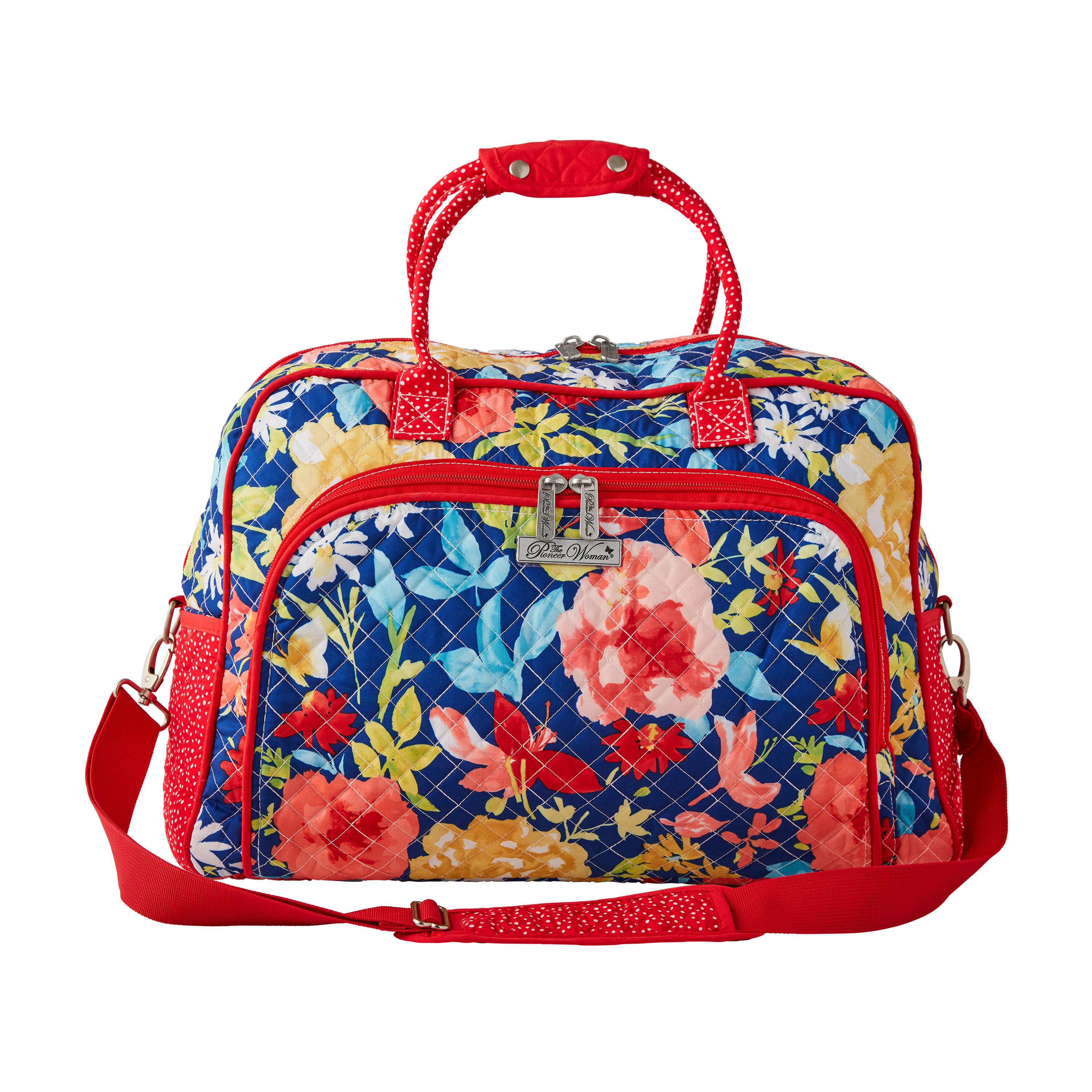 The Pioneer Woman Fiona Fabric Weekender Bag, Multicolor, 1 Piece - image 1 of 5