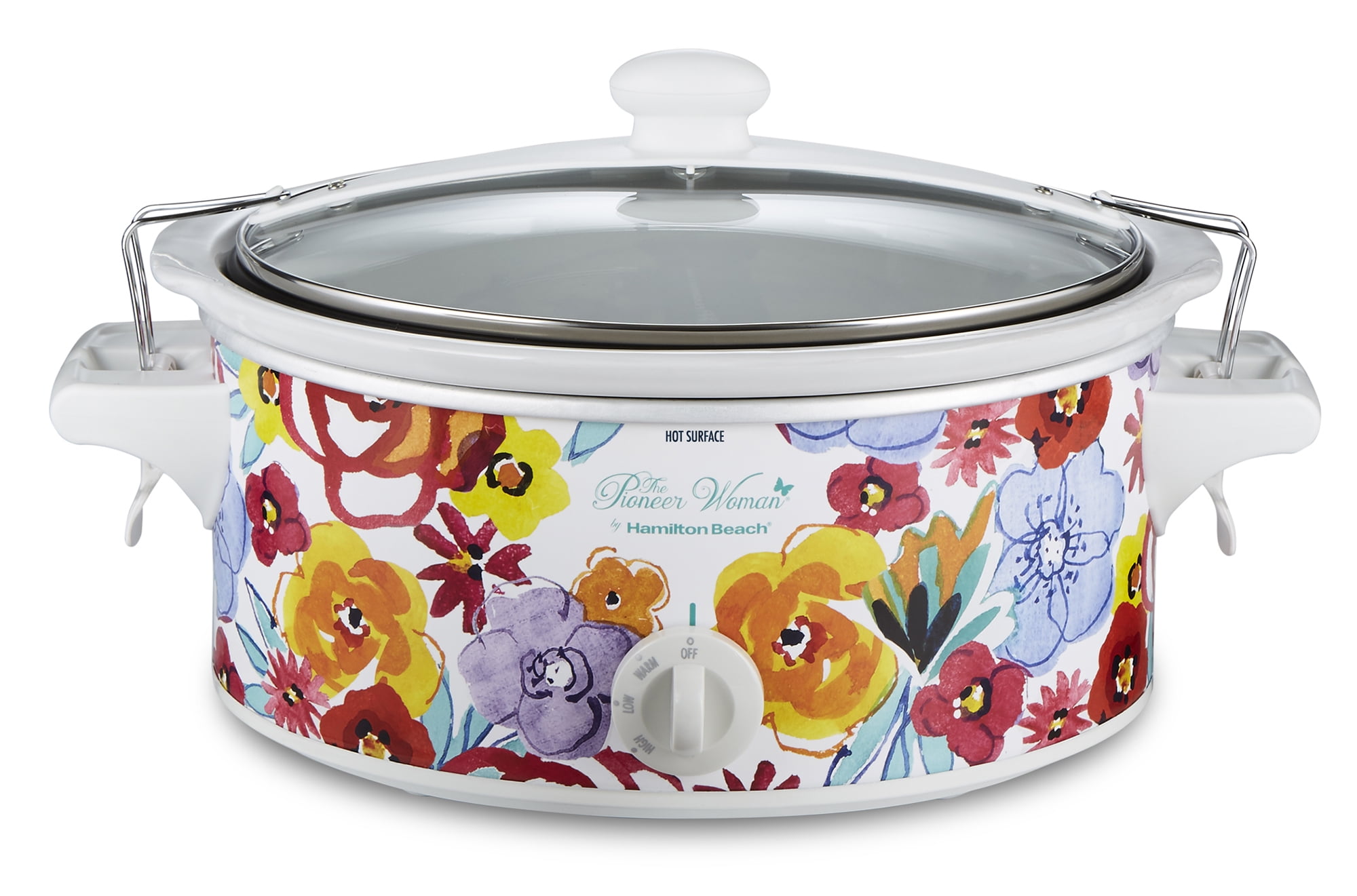 The Pioneer Woman Country Garden 6-Quart Portable Slow Cooker 