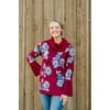 Actual Color: Cabernet, Clothing Size: XL