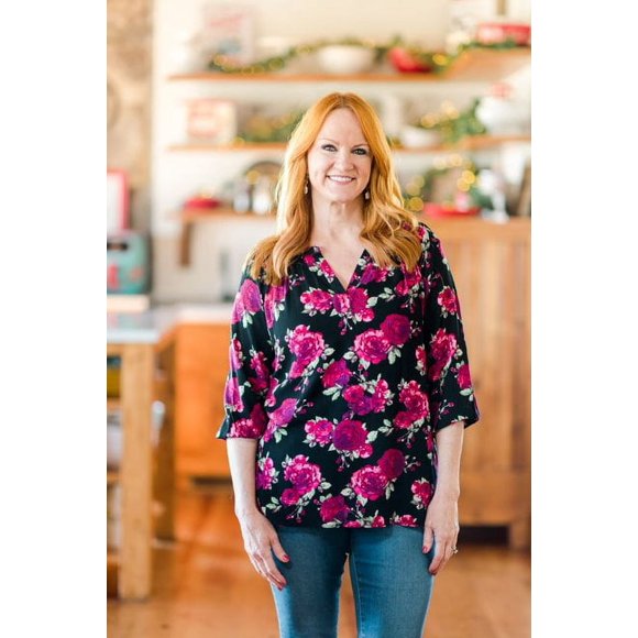 The Pioneer Woman Floral Peasant Top