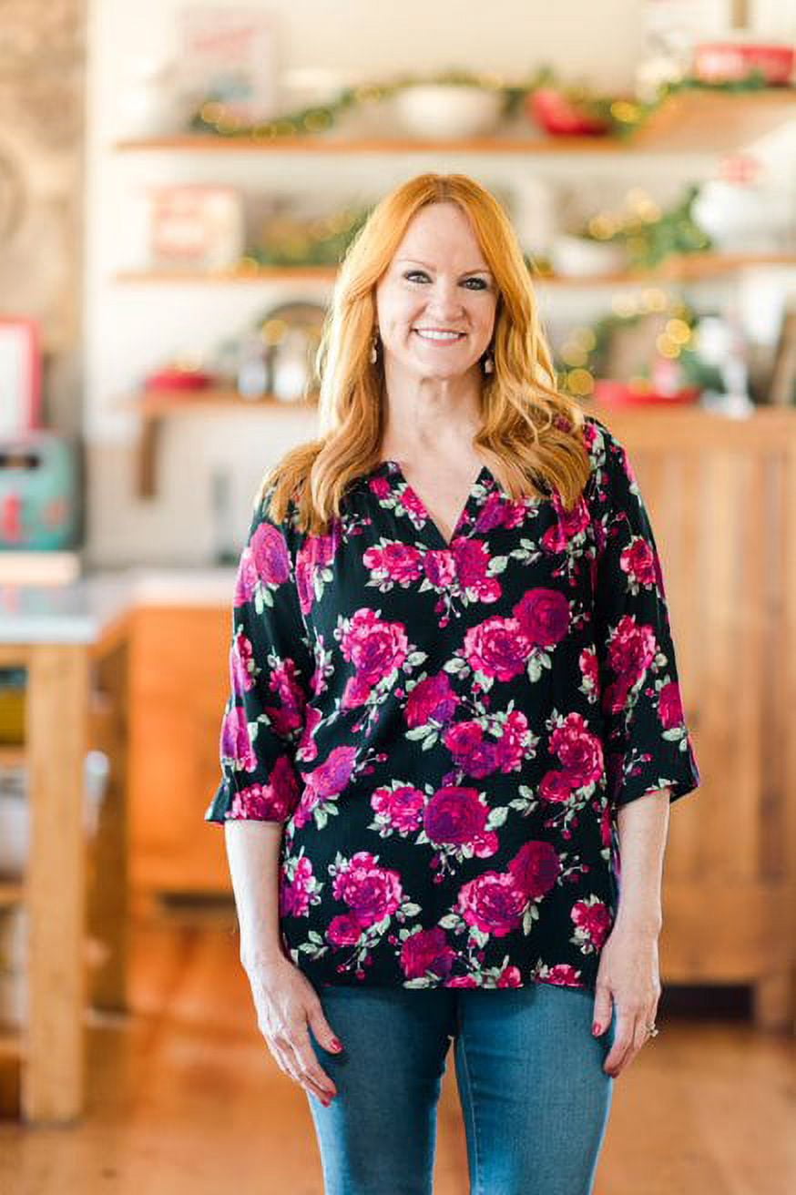 The Pioneer Woman Floral Peasant Top