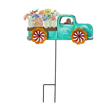 The Pioneer Woman Flower Truck Garden Stake
