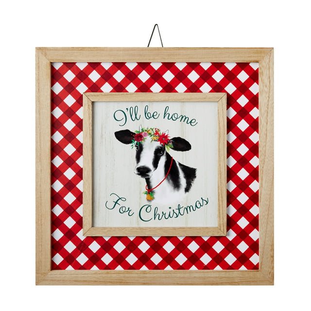 The Pioneer Woman Framed Sign, Holly Cow