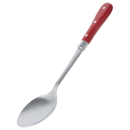 The Pioneer Woman Frontier Collection Stainless Steel Basting Spoon, Red