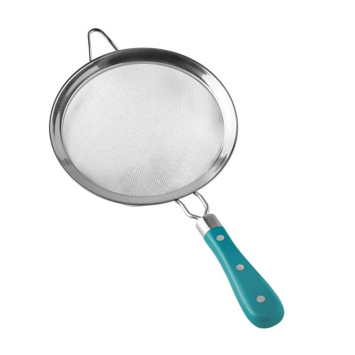 The Pioneer Woman Frontier Collection Wire Mesh Strainer, Deep Teal