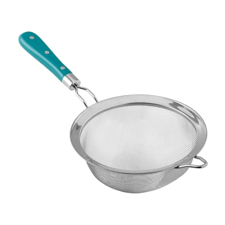 The Pioneer Woman Frontier Collection Wire Mesh Strainer, Deep Teal