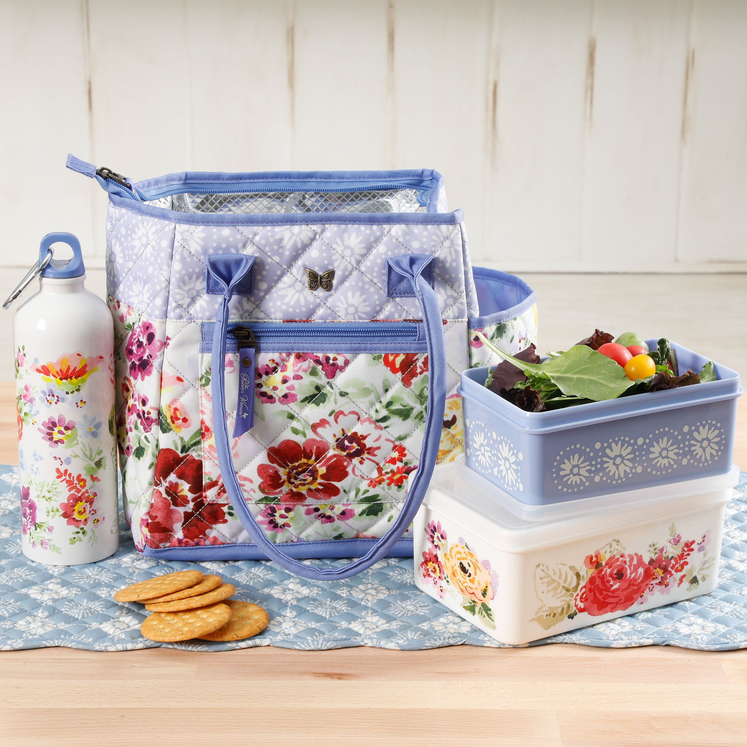 Walmart pioneer woman lunch bag top