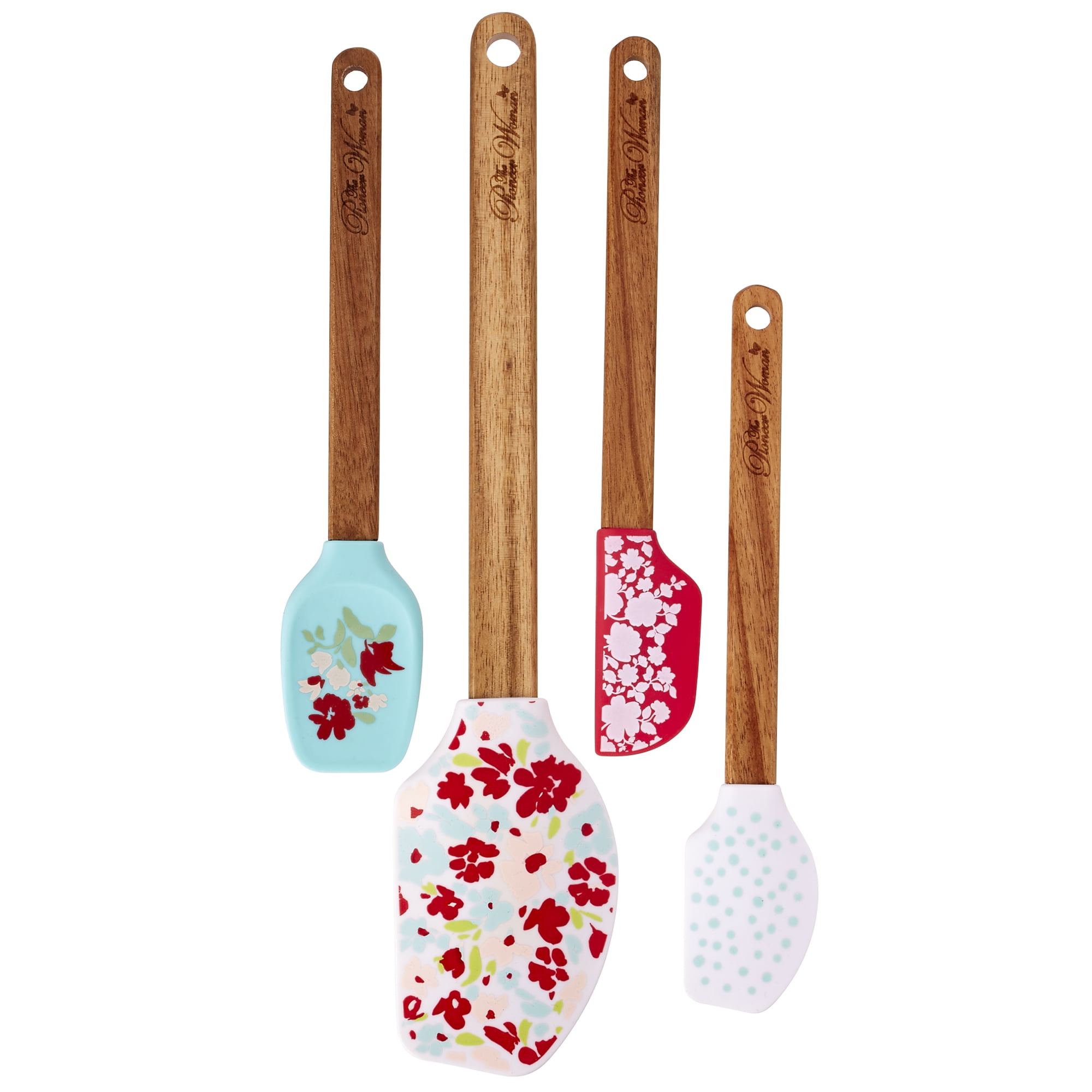 .com: Heirloom Living Ultra-Pure Silicone Spatula Set - Mini Set -  Made in the USA (White): Home & Kitchen