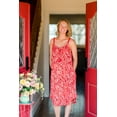 thumbnail image 1 of The Pioneer Woman Gathered Neck Knit Sleep Gown with Pockets, Women’s, Sizes S-3X, 1 of 7