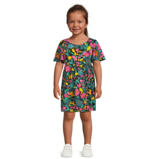 The Pioneer Woman Mommy and Me Toddler Girl Smocked Square Neck Dress,  Sizes 12 Months-6X 