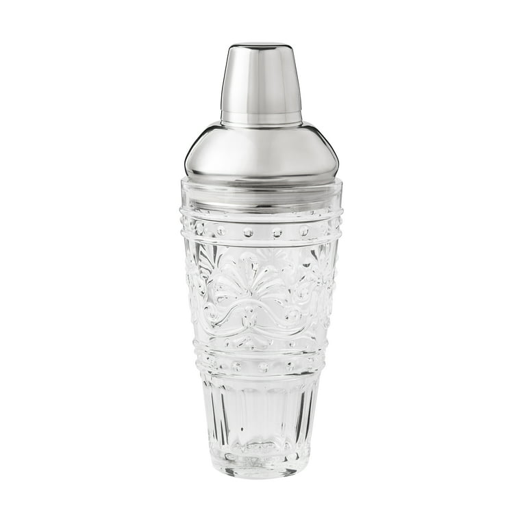 Marvel Mere Datum The Pioneer Woman Glass Cocktail Shaker, Clear - Walmart.com