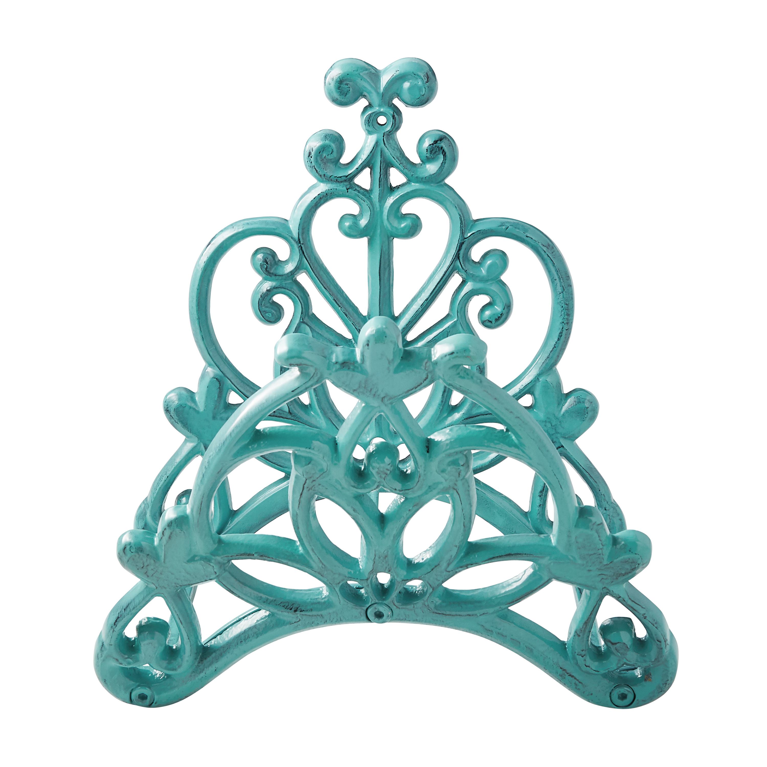 The Pioneer Woman Goldie Decorative Hose Hanger, Teal - image 1 of 7