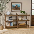 thumbnail image 1 of The Pioneer Woman Harper Spindle 3-Shelf Console Table, Homestead Brown, 1 of 9