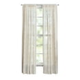 thumbnail image 1 of The Pioneer Woman Hattie Stripe 2 Pack Curtain Panel, BCI Cotton 40" W x 84" L, Floral, Linen, RodPocket, 1 of 5