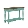 thumbnail image 1 of The Pioneer Woman Helen Console Table Made With Solid Wood Frame, Teal, 1 of 10