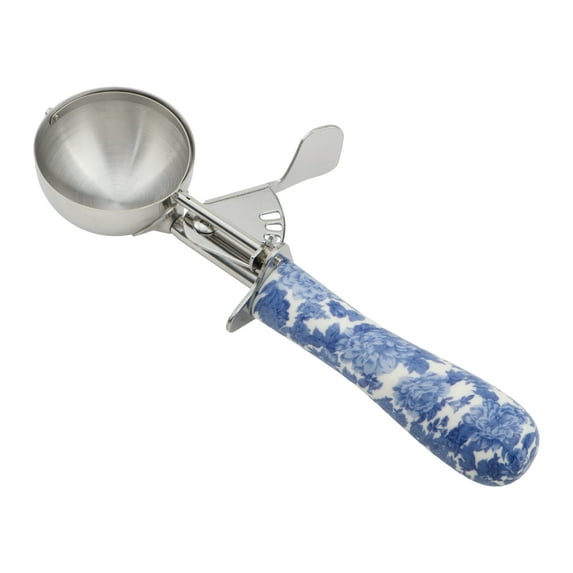 The Pioneer Woman Heritage Floral Stainless Steel Trigger Ice Cream Scoop
