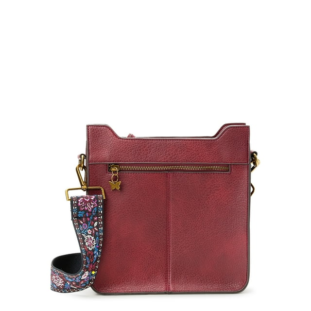 The Pioneer Woman Josie Medium Crossbody Handbag with Guitar Strap