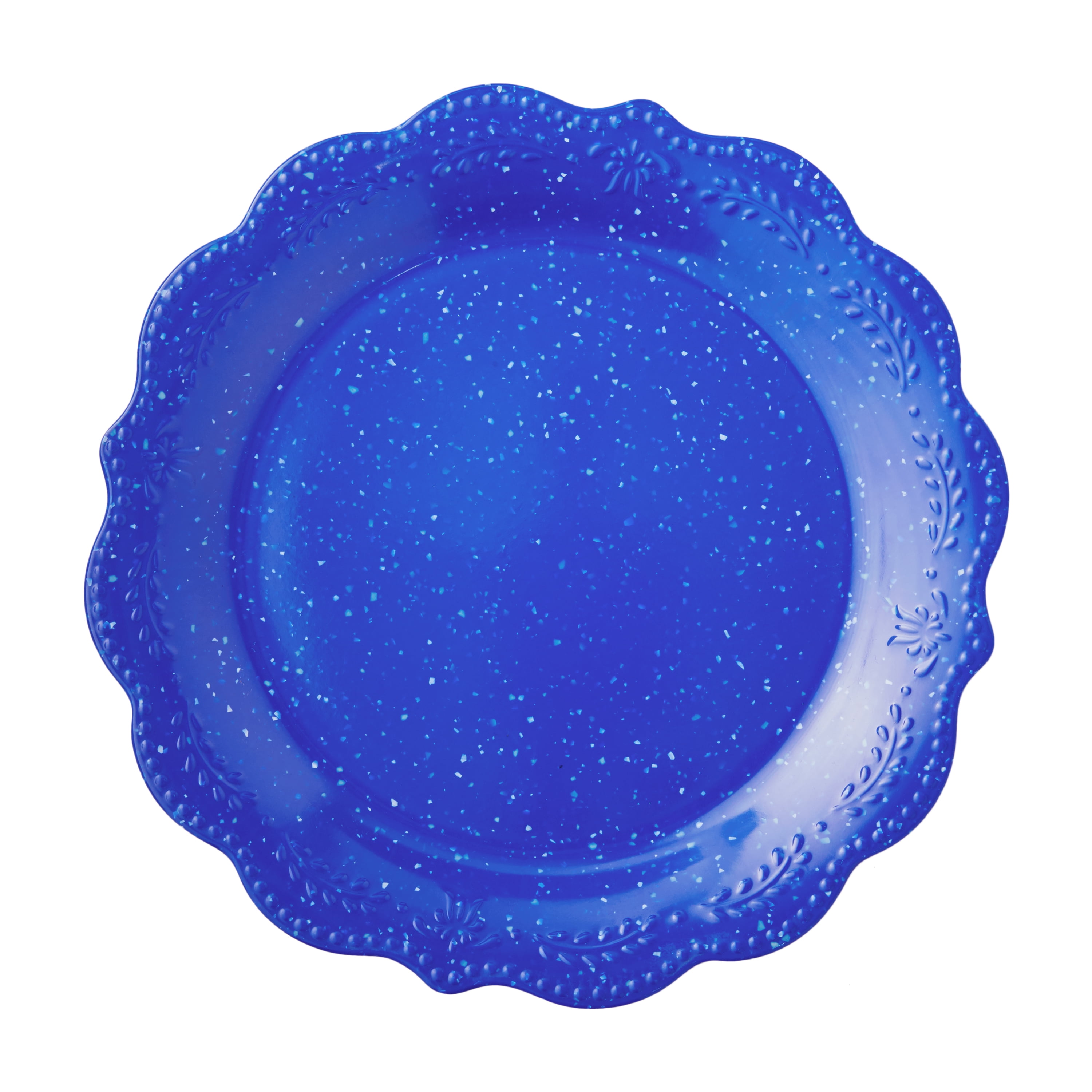 The Pioneer Woman Juliette Dinner Plate, Cobalt, 10.7"