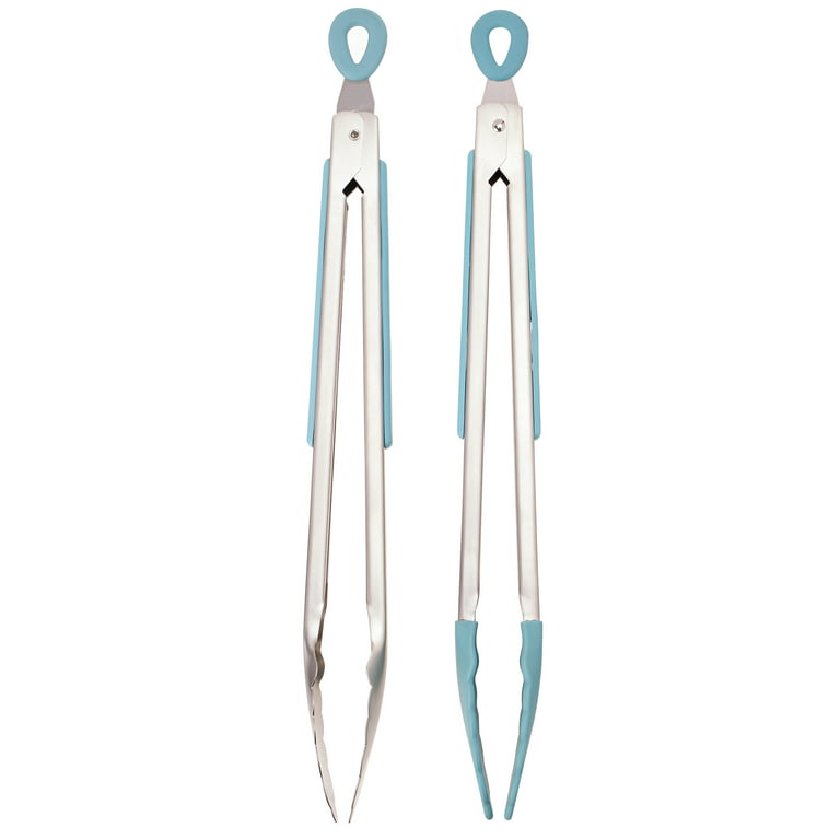 OXO Kitchen Tongs, Stainless Steel, 2-Piece Set