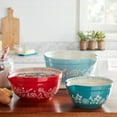 thumbnail interactive-video image 1 of The Pioneer Woman Mazie 3-Piece Ceramic Mixing Bowl Set, 1 of 11