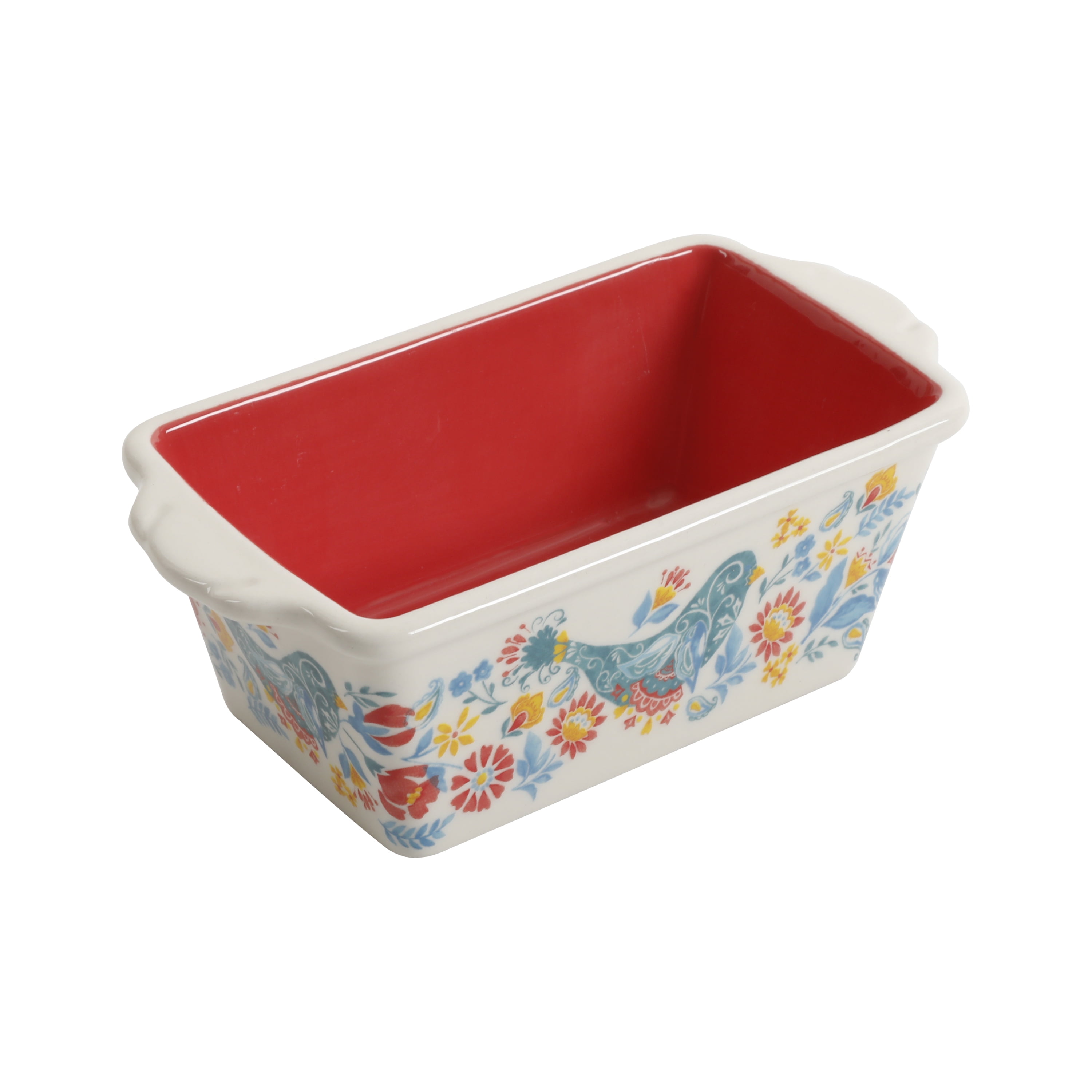 The Pioneer Woman Mazie Mini Ceramic Loaf Pan