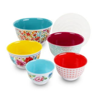 Tupperware -Classic Petal Collection Large Salad Bowl with Forks