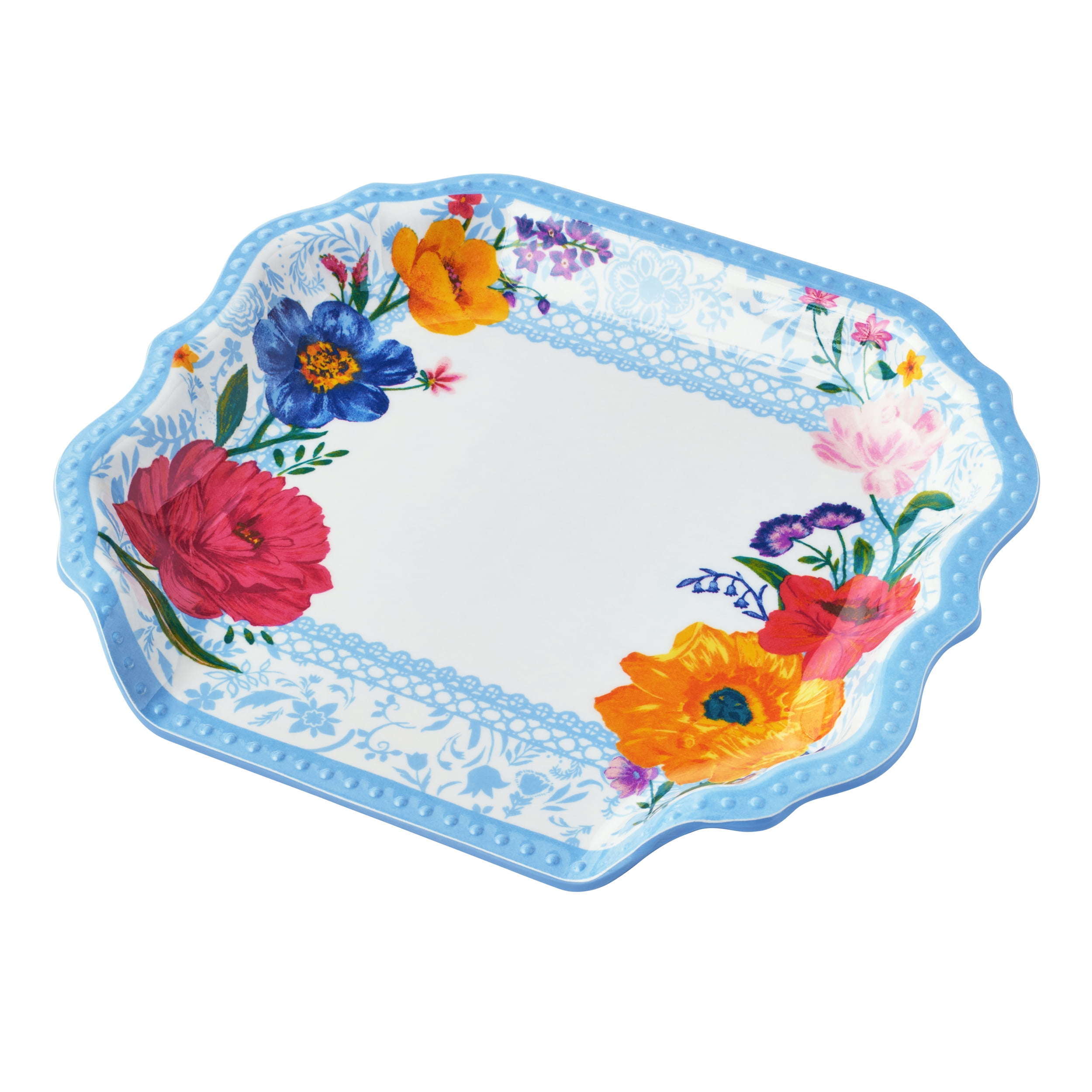 The Pioneer Woman Melamine Spoon Rest, Brilliant Blooms