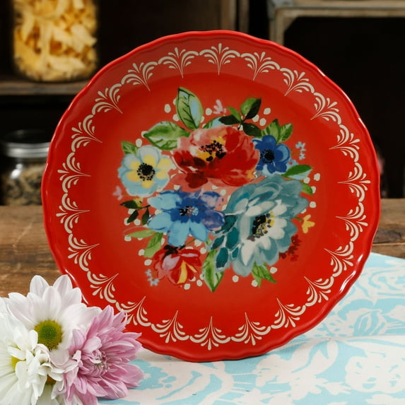 The Pioneer Woman Melody Stoneware 8.75" Salad Plate