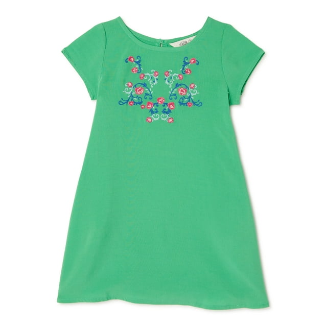 The Pioneer Woman Mommy & Me Toddler Girls Embroidered Dress, Sizes 2T-6X