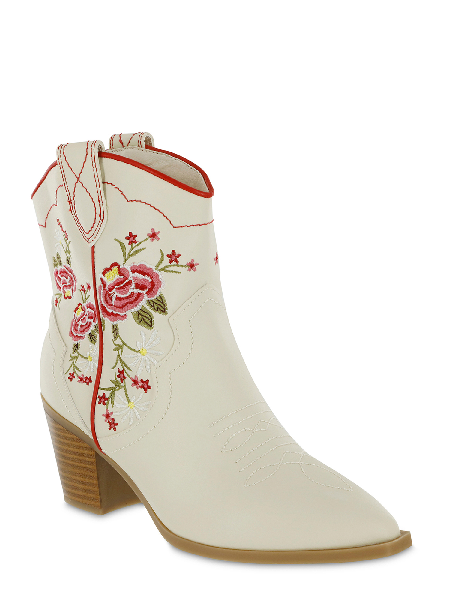 The Pioneer Woman Mommy and Me Embroidered Western Ankle Boot, Women's - image 1 of 7