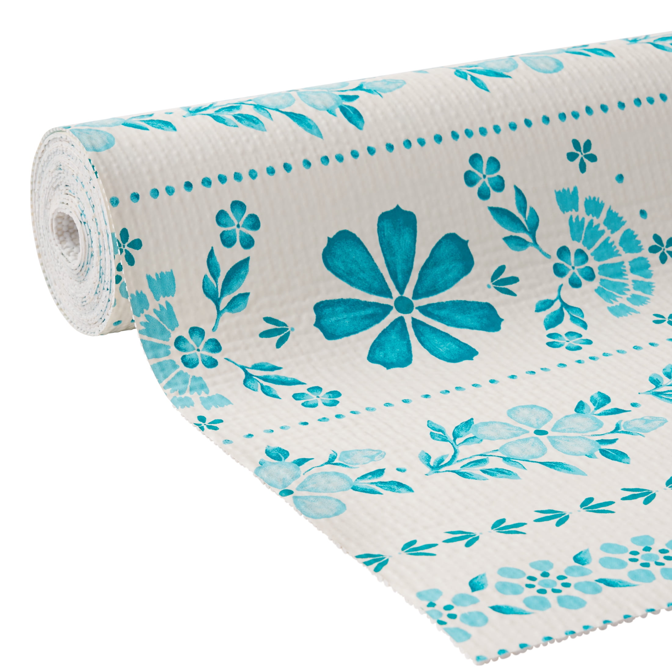 The Pioneer Woman Non-Adhesive Shelf Liner, Hattie Symmetrical, 12 in. x 10 ft., A Practical Choice for Surface Protection and Shelf Organization