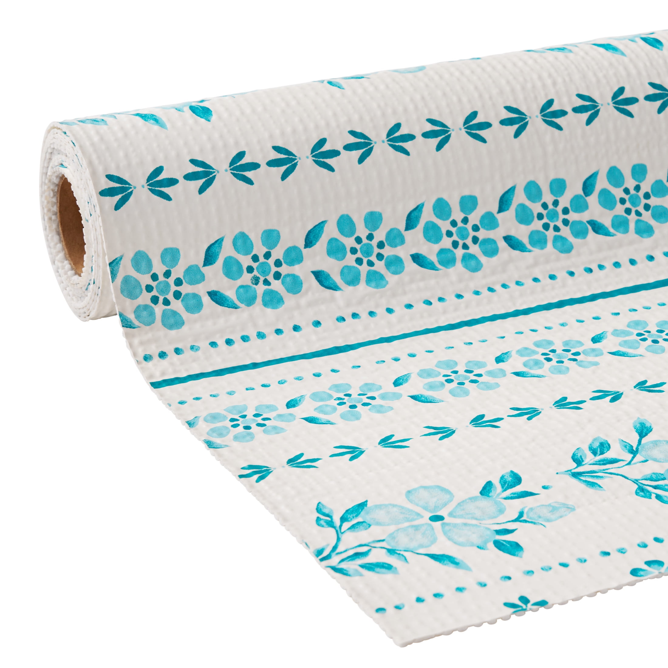The Pioneer Woman Non-Adhesive Shelf Liner, Hattie Symmetrical, 20 in. x 6 ft., Well Suited to Surface Protection and Shelf Organization