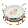thumbnail image 1 of The Pioneer Woman Novelty 7-Inch Plates with Rack, 7-Piece Set, 1 of 9