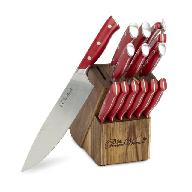 The Pioneer Woman Pioneer Signature 14Piece Stainless Steel Knife