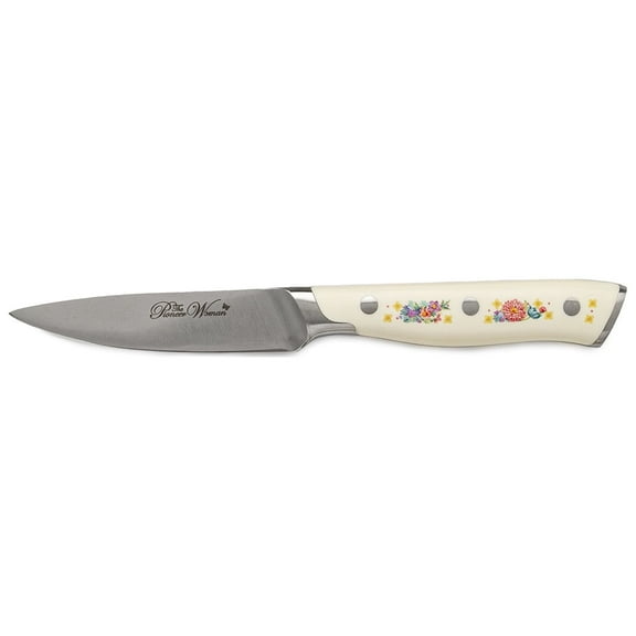 The Pioneer Woman Pioneer Signature 3.5 inch Stainless Steel Paring Knife, Floral