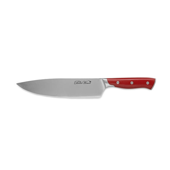 The Pioneer Woman Pioneer Signature 8 inch Stainless Steel Chef Knife, Red