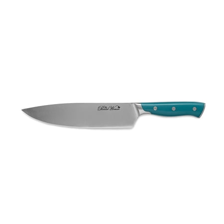 The Pioneer Woman Pioneer Signature Stainless Steel Chef Knife, 8 inch, Teal
