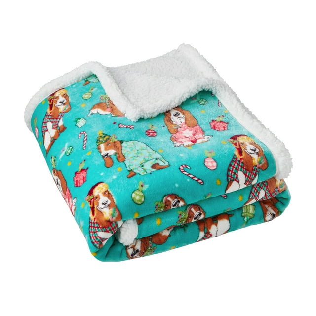 The Pioneer Woman Plush Throw Blanket Charlie