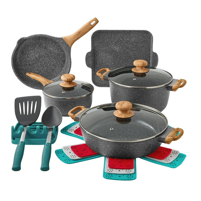 This Pioneer Woman cookware set is on sale for $50 off at Walmart
