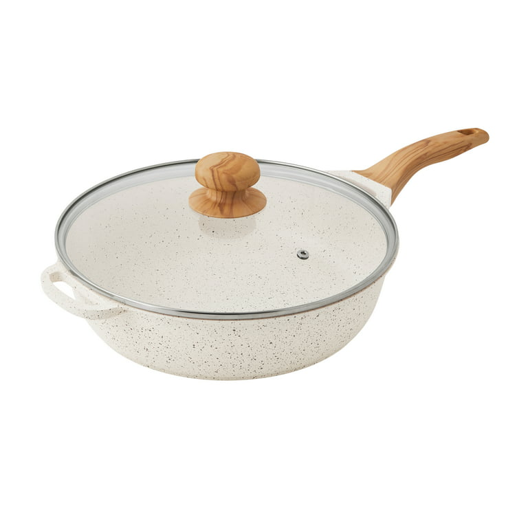 Dover Ceramic Nonstick 3.8-Quart Sauté Pan with Lid