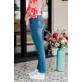 thumbnail image 1 of The Pioneer Woman Pull On Embroidered Bootcut Jeans, 32” Inseam, Sizes XS-3X, Women's and Women's Plus, 1 of 7