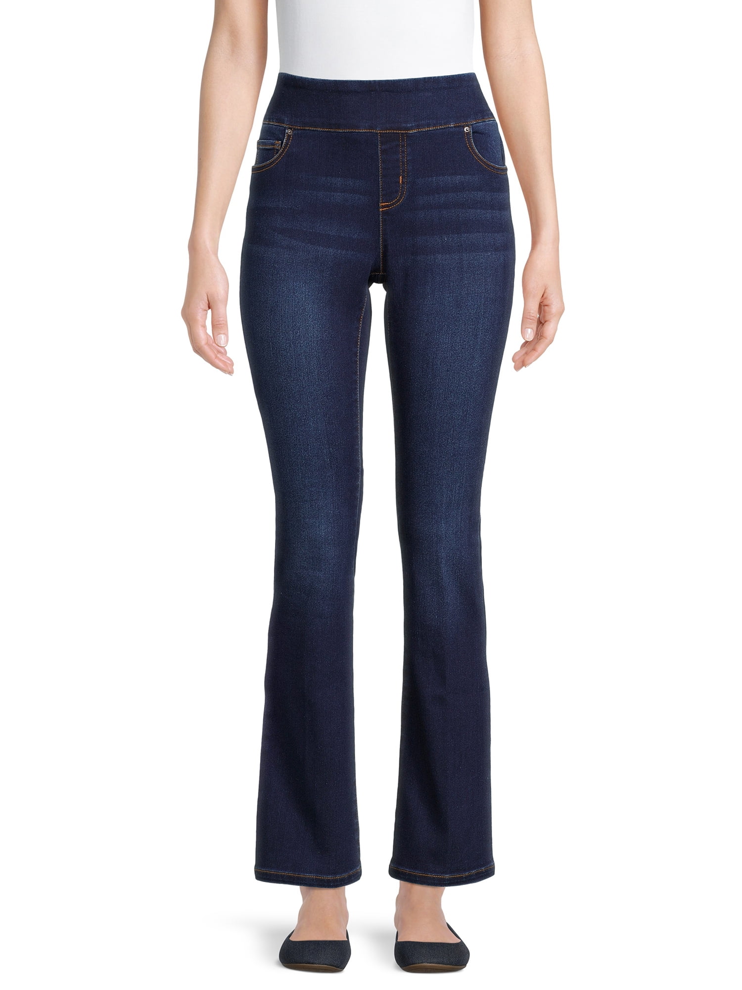The Pioneer Woman Pull-On Embroidered Bootcut Jeans
