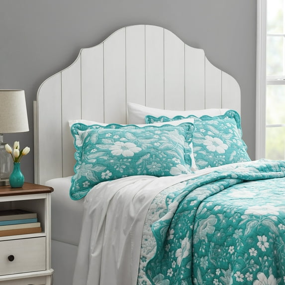 The Pioneer Woman Queen Headboard Made With Solid Wood Frame, White