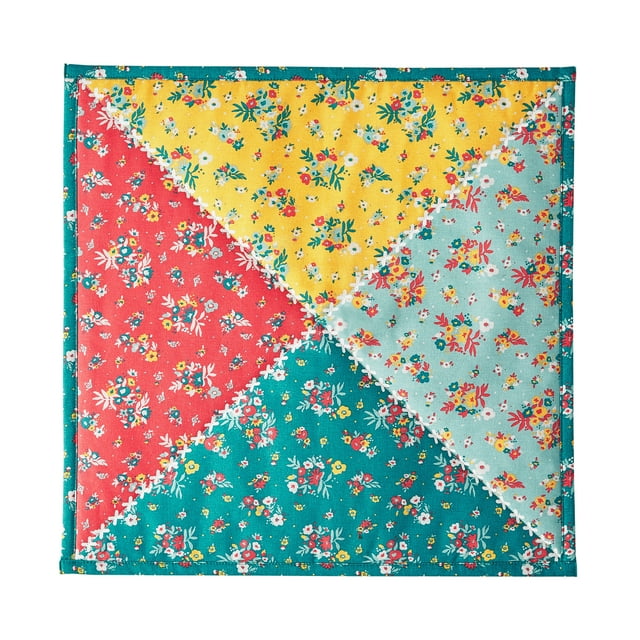 The Pioneer Woman Rose Ditsy Placemat, Multicolor, 15"W x 15"L