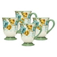 thumbnail image 1 of The Pioneer Woman Rose Shadow 4-Piece 18-Ounce Latte Mug Set, 1 of 3