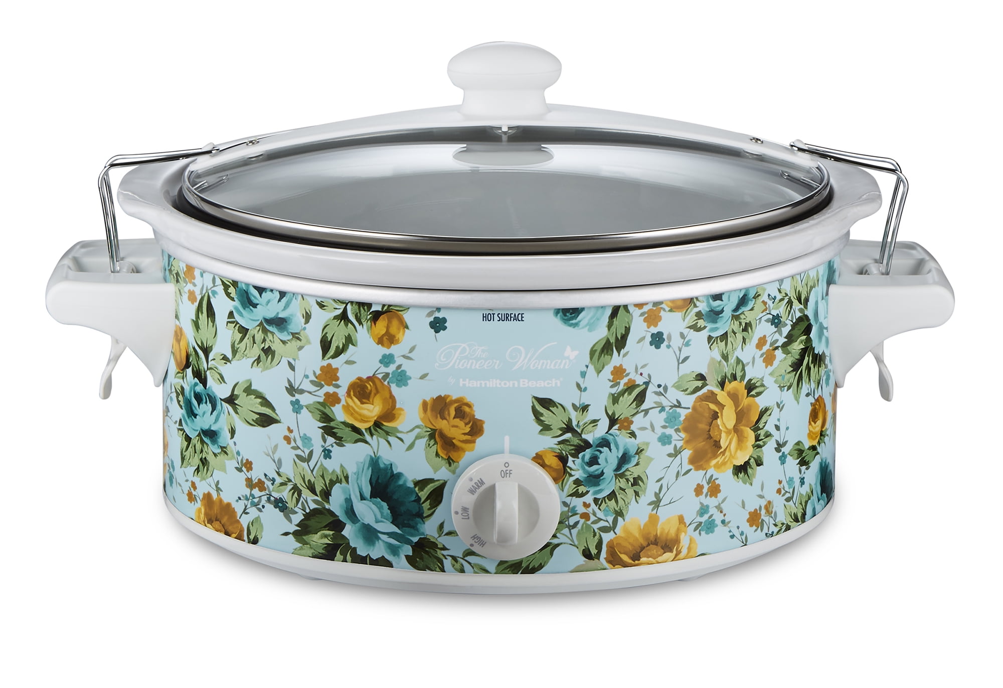 Buy The Pioneer Woman 6 QT Country Garden Portable Slow Cooker with Sealed  Lid Online at desertcartINDIA
