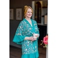 thumbnail image 1 of The Pioneer Woman Ruffle Sleeves and Hem Robe, Women's, Size S-3X, 1 of 7